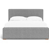 Dorma Bed, Pepper Grey Weave - Beds - 4
