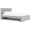 Dorma Bed, Cloud Grey Weave - Beds - 1 - thumbnail