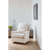 Como Glider, Dune With Walnut Base - Nursery Chairs - 2