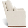 Como Glider, Dune With Walnut Base - Nursery Chairs - 3