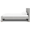 Dorma Bed, Cloud Grey Weave - Beds - 3