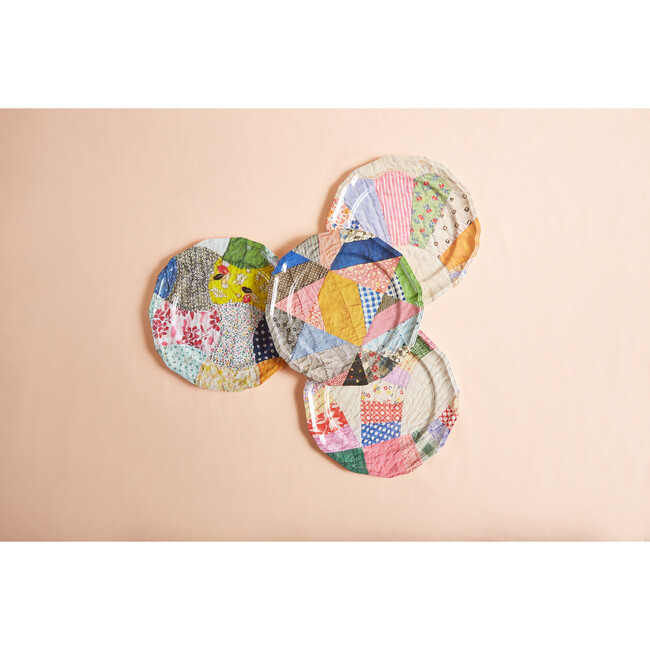 Patchwork Side Plates, Set of 4 - Tabletop - 2