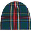 Tartan Plaid Infant Swaddle and Beanie Set, Green - Swaddles - 3