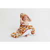 Goldie Ruffled Hooded Towel, Pink - Bath Towels - 2
