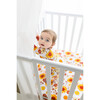 Goldie Crib Sheet, Pink - Crib Sheets - 4