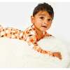 Long Sleeve Halloween Zip Footie, Orange - Footie Pajamas - 2