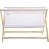 Breathable Mesh Portable Sleeper, Beech & White - Bassinets - 1 - thumbnail