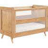 Breathable Mesh 3-in-1 Convertible Crib, Beech - Cribs - 1 - thumbnail