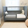 Breathable Mesh Toddler Bed Conversion Kit for 3-in-1 Convertible Crib, Steel Gray - Cribs - 2