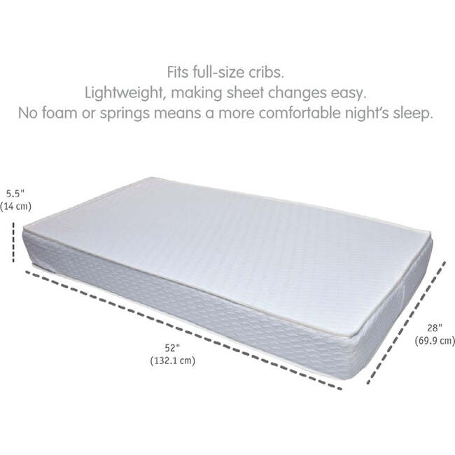 EcoCore 200 Reversible Firm Crib Mattress - Cribs - 2