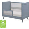 Breathable Mesh Toddler Bed Conversion Kit for 3-in-1 Convertible Crib, Steel Gray - Cribs - 4