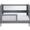 Breathable Mesh Toddler Bed Conversion Kit for 3-in-1 Convertible Crib, Gray - Cribs - 3