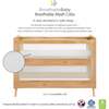 Breathable Mesh 3-in-1 Convertible Crib, Beech - Cribs - 3