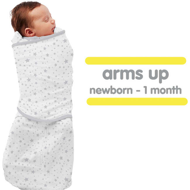 3-in-1 Swaddle Trio, Watercolor Bloom Aqua - Swaddles - 4