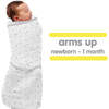 3-in-1 Swaddle Trio, Starlight Gray - Swaddles - 4
