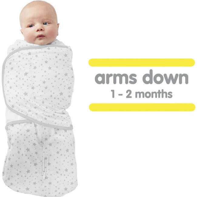 3-in-1 Swaddle Trio, Watercolor Bloom Aqua - Swaddles - 5