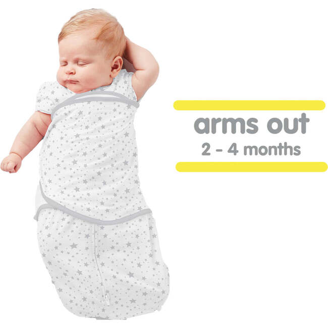 3-in-1 Swaddle Trio, Watercolor Bloom Aqua - Swaddles - 6