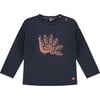 Long Sleeve Tee Shirt, Peacock - T-Shirts - 1 - thumbnail