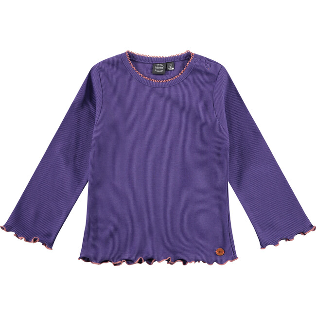 Long Sleeve Tee Shirt, Purple