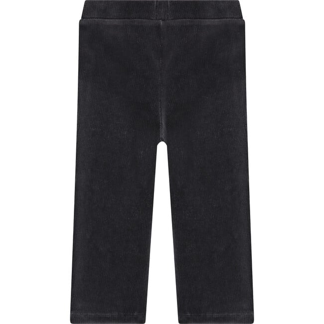 Velvet Pants, Black - Pants - 2