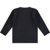 Long Sleeve Henley, Navy - T-Shirts - 2