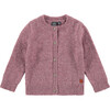 Cardigan, Plum - Cardigans - 1 - thumbnail