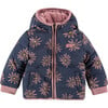 Reversible Coat, Pink - Coats - 3