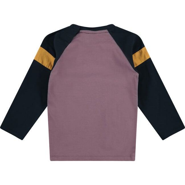 Long Sleeve Tee Shirt, Plum - T-Shirts - 2