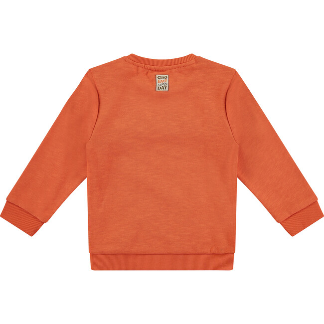 Sweatshirt, Orange - Sweatshirts - 2