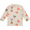 Long Sleeve Tee Shirt, Trianges - T-Shirts - 2