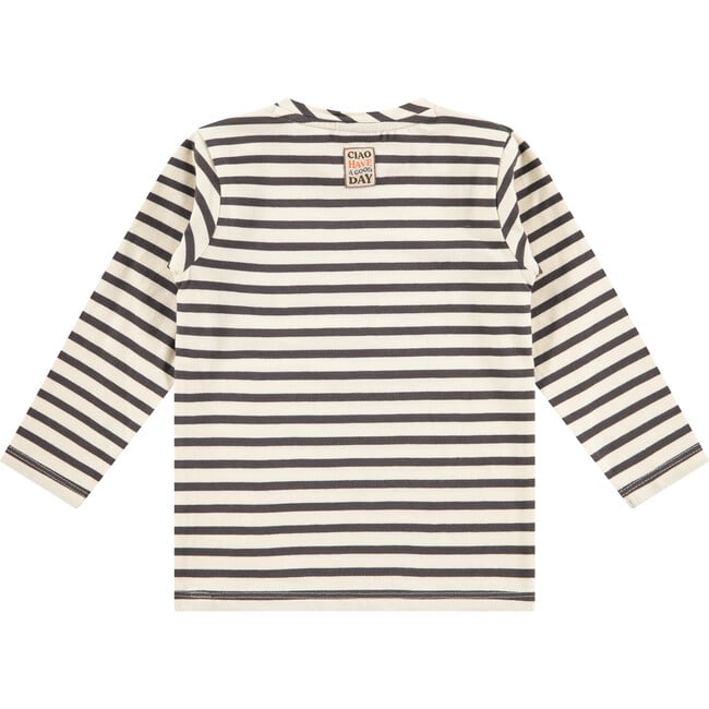 Long Sleeve Tee Shirt, Stripes - T-Shirts - 2