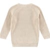 Knit Sweater, Cream - Sweaters - 2