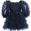 Bell Mariposa Dress, Navy - Dresses - 1 - thumbnail