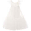 Beckwith Ruffle Dress, White - Dresses - 1 - thumbnail