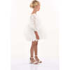 Bell Mariposa Dress, White - Dresses - 3