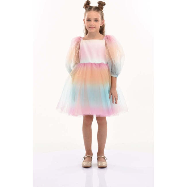 Puesta Del Sol Tulle Dress, Multi - Dresses - 2