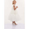 Beckwith Ruffle Dress, White - Dresses - 3