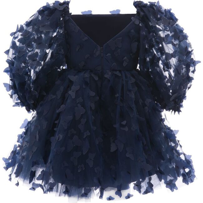 Bell Mariposa Dress, Navy - Dresses - 4