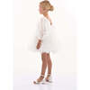 Bell Mariposa Dress, White - Dresses - 4