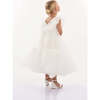 Beckwith Ruffle Dress, White - Dresses - 4