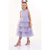 Farvue Tiered Tulle Dress, Purple - Dresses - 2