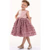 Kreisler Sequin Bow Dress, Pink - Dresses - 2