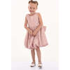 Peach Ainsley Sequin Bow Dress, Pink - Dresses - 2