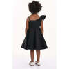 Riviera Off Shoulder Ruffle Dress, Black - Dresses - 4