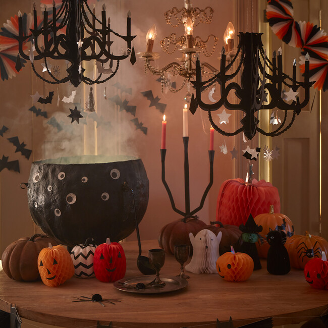 Black Paper Chandelier - Garlands - 3