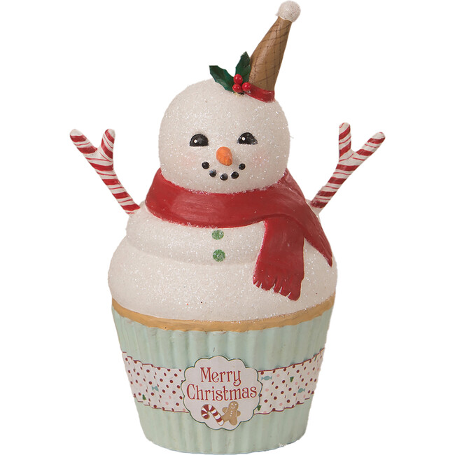 Mr. Snow Cupcake Container