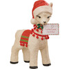 Christmas Llama Paper Mache - Accents - 1 - thumbnail