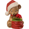 Christmas Surprise Bear Paper Mache - Accents - 1 - thumbnail