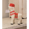 Christmas Llama Paper Mache - Accents - 2