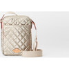 Women's Metro Crossbody Handbag, Quartz Pearl - Bags - 2